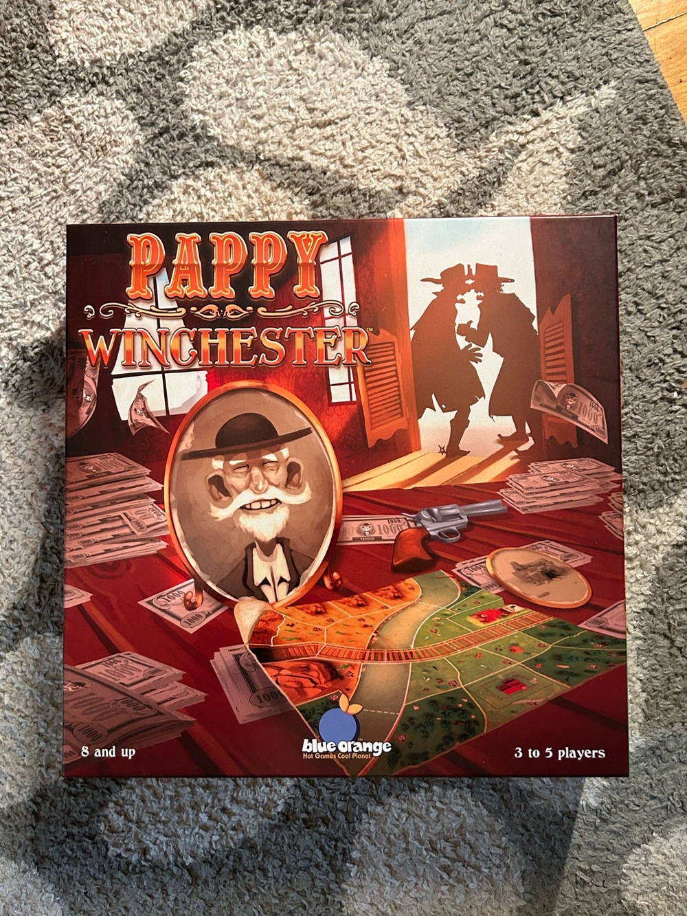 Pappy Winchester Kids Board Game by Blue Orange - Red Box FR & EN